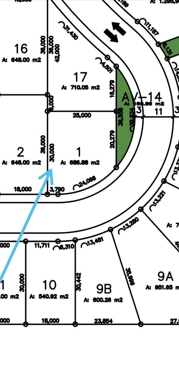 Terreno, 686 m² - Foto 1