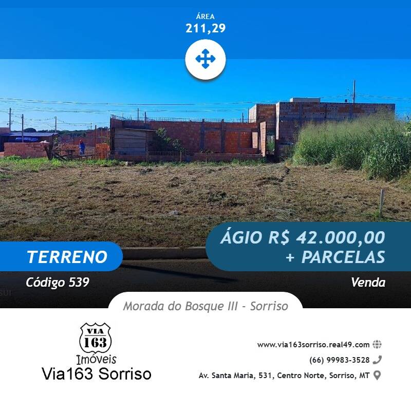 Terreno, 211 m² - Foto 1